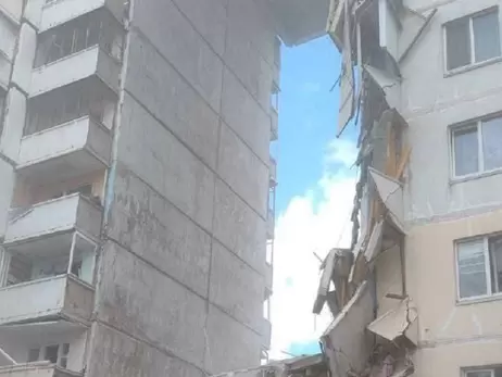 В Бєлгороді обвалився цілий під'їзд 10-поверхового будинку, є загиблі та постраждалі (ОНОВЛЕНО)